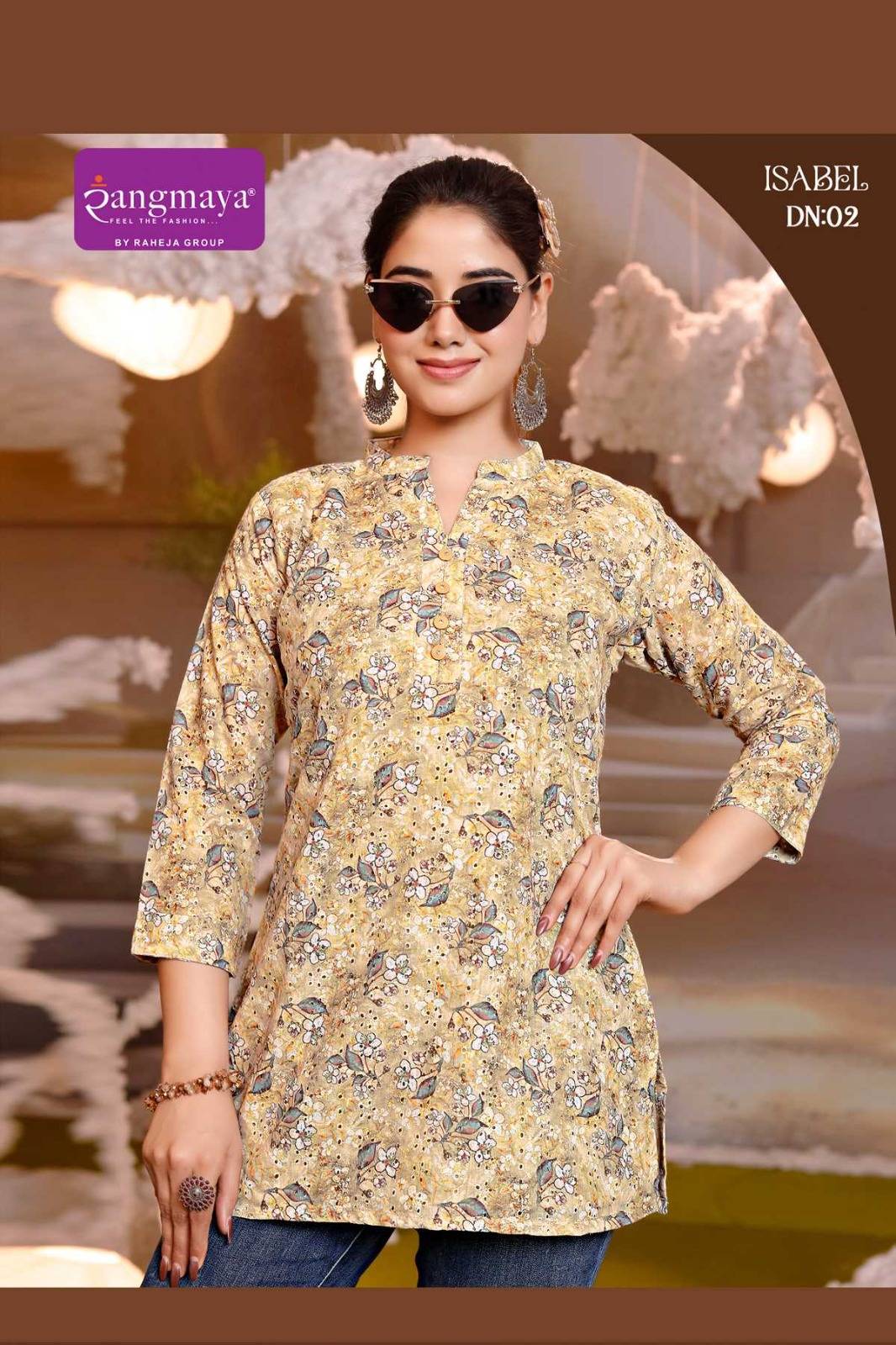 Isabel By Fashid 01 to 06 Series Designer Ethnic Wear Collection Chicken Tops At Wholesale Price